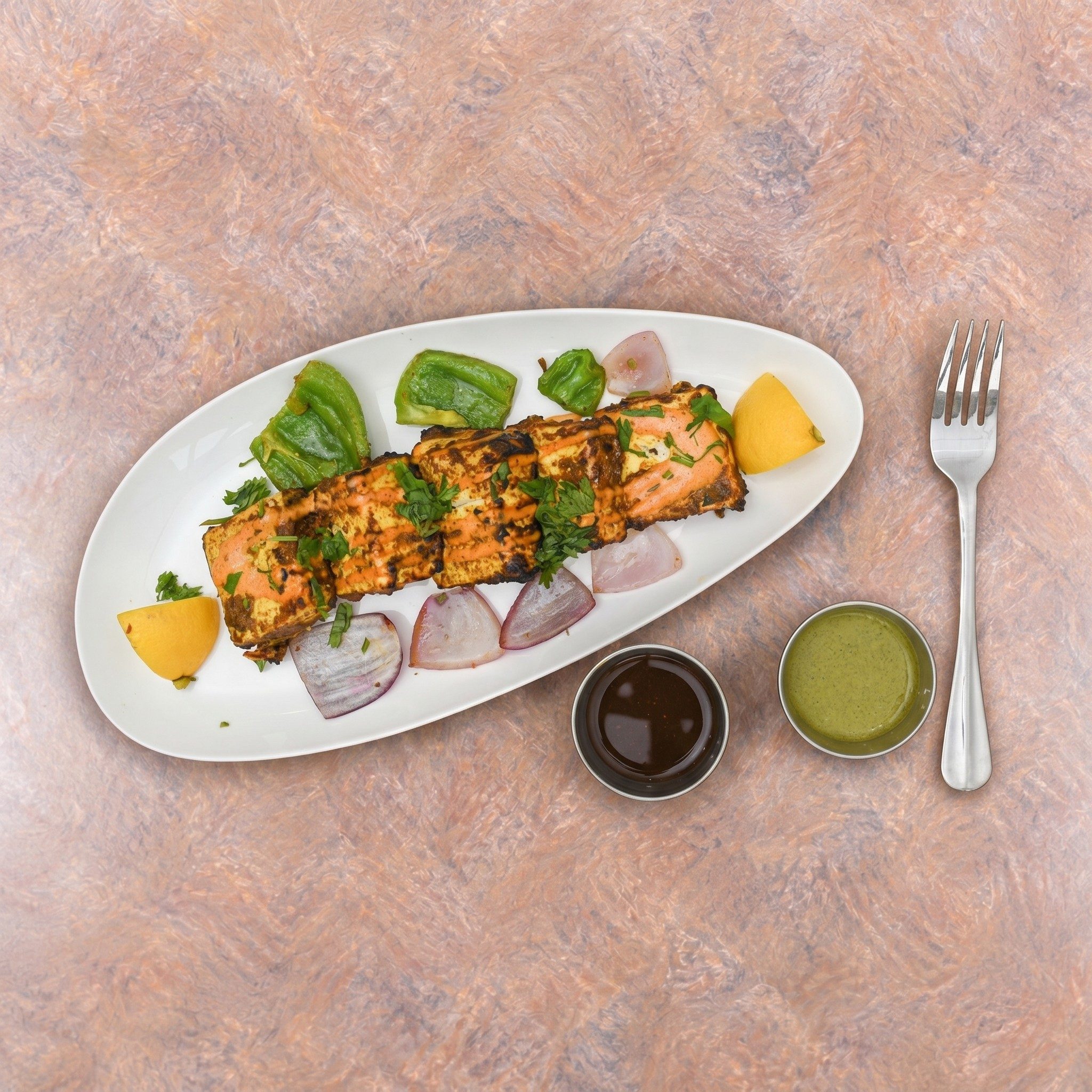 Tandoori Paneer Tikka.