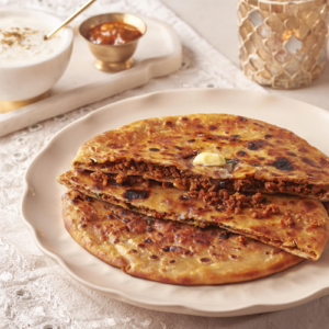 Mutton Keema Paratha